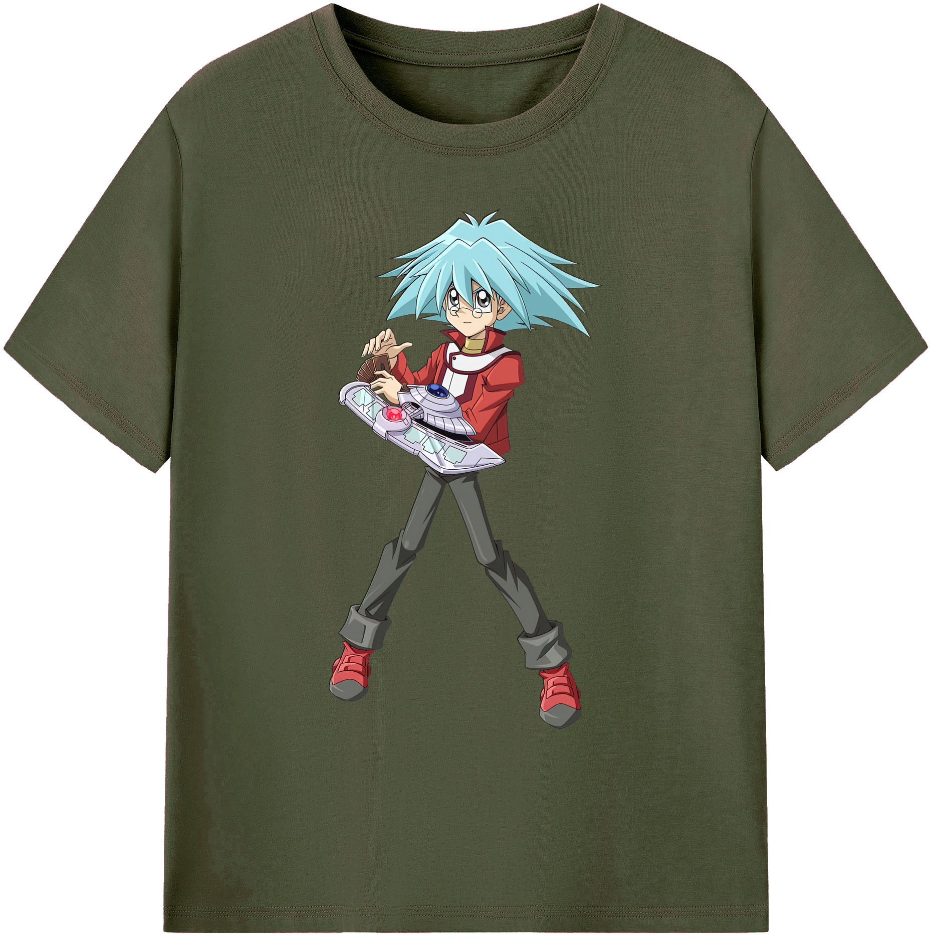 （画像用） 遊☆戯☆王 Yu-Gi-Oh! 綿100％ メンズ半袖Tシャツ｜肌触りやわらか＆通気性